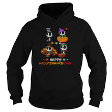 Load image into Gallery viewer, Baby Jack Skellington Halloween And Merry Christmas Happy Hallothanksmas 2020 T-Shirt, Ladies T-Shirt, LongSleeve, Sweatshirt, Hoodie 2D
