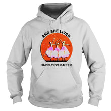 Load image into Gallery viewer, Ballet Girls Mask And She Lived Happily Ever After Halloween T-Shirt, Ladies T-Shirt, LongSleeve, Sweatshirt, Hoodie 2D
