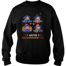 Load image into Gallery viewer, Bourriquet Disney Halloween And Merry Christmas Happy Hallothanksmas 2020 T-Shirt, Ladies T-Shirt, LongSleeve, Sweatshirt, Hoodie 2D
