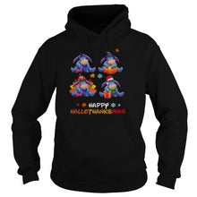 Load image into Gallery viewer, Bourriquet Disney Halloween And Merry Christmas Happy Hallothanksmas 2020 T-Shirt, Ladies T-Shirt, LongSleeve, Sweatshirt, Hoodie 2D
