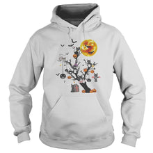 Load image into Gallery viewer, Cat Tree Happy Halloween T-Shirt, Ladies T-Shirt, LongSleeve, Sweatshirt, Hoodie 2D
