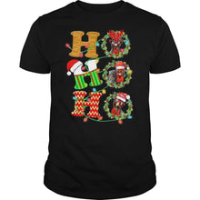 Load image into Gallery viewer, Chicken Hohoho Christmas T-Shirt, Ladies T-Shirt, LongSleeve, Sweatshirt, Hoodie 2D
