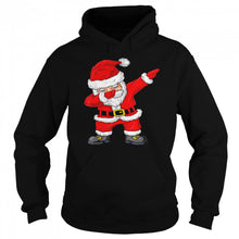 Load image into Gallery viewer, Christmas Dabbing Santa Claus Boys Girls Kids Xmas T-Shirt, Ladies T-Shirt, LongSleeve, Sweatshirt, Hoodie 2D
