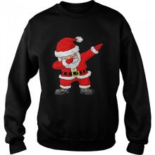 Load image into Gallery viewer, Christmas Dabbing Santa Claus Boys Girls Kids Xmas T-Shirt, Ladies T-Shirt, LongSleeve, Sweatshirt, Hoodie 2D
