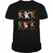 Load image into Gallery viewer, Christmas Dabbing Santa Elf And Friends Boys Dab Xmas T-Shirt, Ladies T-Shirt, LongSleeve, Sweatshirt, Hoodie 2D
