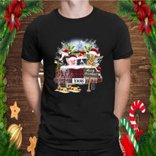 Load image into Gallery viewer, Christmas Farm Animals  T-Shirt, Ladies T-Shirt, LongSleeve, Sweatshirt, Hoodie 2D
