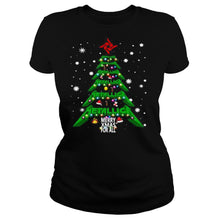 Load image into Gallery viewer, Christmas Tree Metallica Me Xmas For All T-Shirt, Ladies T-Shirt, LongSleeve, Sweatshirt, Hoodie 2D
