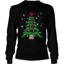 Load image into Gallery viewer, Christmas Tree Metallica Me Xmas For All T-Shirt, Ladies T-Shirt, LongSleeve, Sweatshirt, Hoodie 2D
