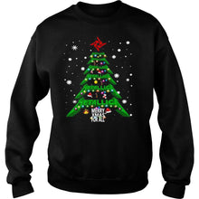 Load image into Gallery viewer, Christmas Tree Metallica Me Xmas For All T-Shirt, Ladies T-Shirt, LongSleeve, Sweatshirt, Hoodie 2D
