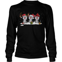 Load image into Gallery viewer, Cute Santa Cat Merry Christmas Cat 2020 T-Shirt, Ladies T-Shirt, LongSleeve, Sweatshirt, Hoodie 2D
