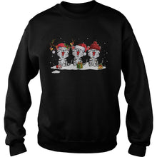 Load image into Gallery viewer, Cute Santa Cat Merry Christmas Cat 2020 T-Shirt, Ladies T-Shirt, LongSleeve, Sweatshirt, Hoodie 2D

