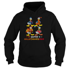 Load image into Gallery viewer, Donald Disney Halloween And Merry Christmas Happy Hallothanksmas 2020 T-Shirt, Ladies T-Shirt, LongSleeve, Sweatshirt, Hoodie 2D
