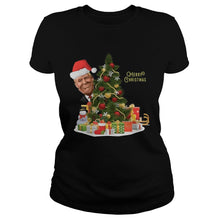 Load image into Gallery viewer, DONALD TRUMP MERRY CHRISTMAS T-Shirt, Ladies T-Shirt, LongSleeve, Sweatshirt, Hoodie 2D
