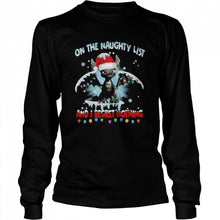 Load image into Gallery viewer, Dragon On The Naughty List And I Regret Nothing Christmas T-Shirt, Ladies T-Shirt, LongSleeve, Sweatshirt, Hoodie 2D
