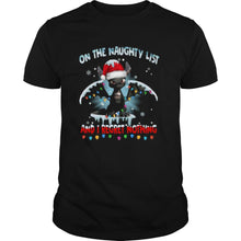 Load image into Gallery viewer, Dragon On The Naughty List And I Regret Nothing Christmas T-Shirt, Ladies T-Shirt, LongSleeve, Sweatshirt, Hoodie 2D
