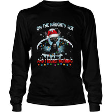 Load image into Gallery viewer, Dragon On The Naughty List And I Regret Nothing Christmas T-Shirt, Ladies T-Shirt, LongSleeve, Sweatshirt, Hoodie 2D
