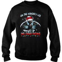Load image into Gallery viewer, Dragon On The Naughty List And I Regret Nothing Christmas T-Shirt, Ladies T-Shirt, LongSleeve, Sweatshirt, Hoodie 2D
