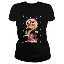 Load image into Gallery viewer, FEAR AND LOATHING IN LAS VEGAS MERRY CHRISTMAS T-Shirt, Ladies T-Shirt, LongSleeve, Sweatshirt, Hoodie 2D
