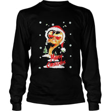 Load image into Gallery viewer, FEAR AND LOATHING IN LAS VEGAS MERRY CHRISTMAS T-Shirt, Ladies T-Shirt, LongSleeve, Sweatshirt, Hoodie 2D
