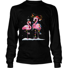 Load image into Gallery viewer, Flaming Light Christmas T-Shirt, Ladies T-Shirt, LongSleeve, Sweatshirt, Hoodie 2D
