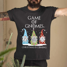 Load image into Gallery viewer, Game Of Gnomes Christmas Is Coming T-Shirt, Ladies T-Shirt 2D
