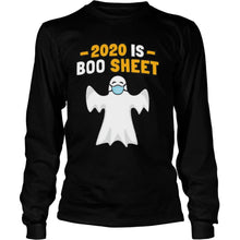 Load image into Gallery viewer, Ghost With Mask Halloween T-Shirt, Ladies T-Shirt, LongSleeve, Sweatshirt, Hoodie 2D
