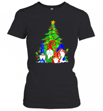 Load image into Gallery viewer, Gnomes Christmas Tree T-Shirt, Ladies T-Shirt, LongSleeve, Sweatshirt, Hoodie 2D
