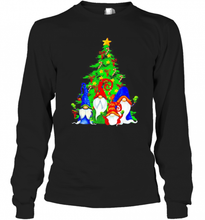 Load image into Gallery viewer, Gnomes Christmas Tree T-Shirt, Ladies T-Shirt, LongSleeve, Sweatshirt, Hoodie 2D
