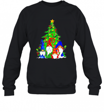 Load image into Gallery viewer, Gnomes Christmas Tree T-Shirt, Ladies T-Shirt, LongSleeve, Sweatshirt, Hoodie 2D
