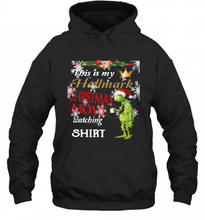 Load image into Gallery viewer, Grinch This Is My Hallmark Christmas Movie Watching  T-Shirt, Ladies T-Shirt, LongSleeve, Sweatshirt, Hoodie 2D
