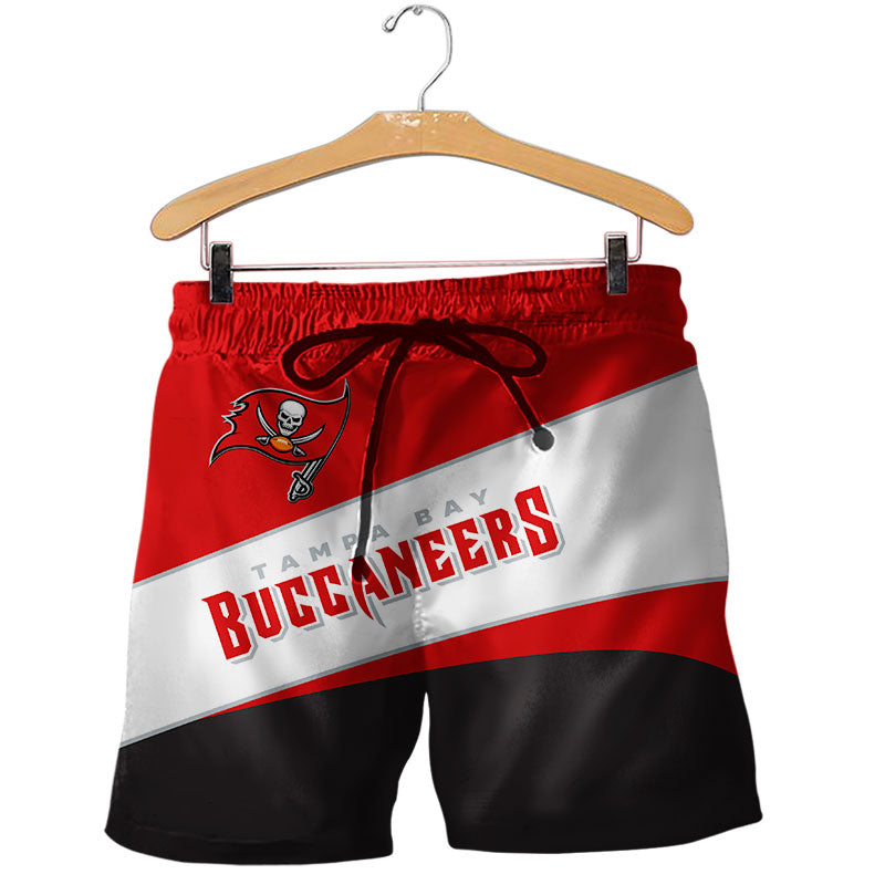 2020 Tampa Bay Buccaneers Shorts Gym Fitness Running For Summer Men's Cool Sport Short Pants 3D Swim Trunks