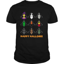 Load image into Gallery viewer, Happy Hallobee Halloween T-Shirt, Ladies T-Shirt, LongSleeve, Sweatshirt, Hoodie 2D
