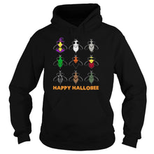 Load image into Gallery viewer, Happy Hallobee Halloween T-Shirt, Ladies T-Shirt, LongSleeve, Sweatshirt, Hoodie 2D
