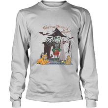 Load image into Gallery viewer, Horrus Porrus And Peppina Halloween  T-Shirt, Ladies T-Shirt, LongSleeve, Sweatshirt, Hoodie 2D
