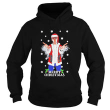 Load image into Gallery viewer, IAN BROWN GODLIKE MERRY CHRISTMAS T-Shirt, Ladies T-Shirt, LongSleeve, Sweatshirt, Hoodie 2D
