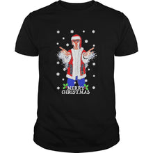 Load image into Gallery viewer, IAN BROWN GODLIKE MERRY CHRISTMAS T-Shirt, Ladies T-Shirt, LongSleeve, Sweatshirt, Hoodie 2D
