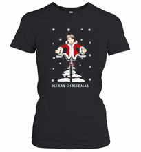 Load image into Gallery viewer, Ian Brown Low Rider Merry Christmas T-Shirt, Ladies T-Shirt, LongSleeve, Sweatshirt, Hoodie 2D
