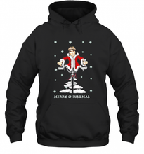 Load image into Gallery viewer, Ian Brown Low Rider Merry Christmas T-Shirt, Ladies T-Shirt, LongSleeve, Sweatshirt, Hoodie 2D
