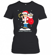 Load image into Gallery viewer, IAN BROWN KING MONKEY MERRY CHRISTMAS SHIRT T-Shirt, Ladies T-Shirt, LongSleeve, Sweatshirt, Hoodie 2D
