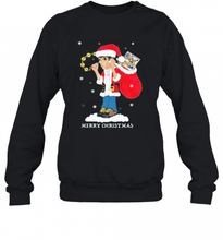 Load image into Gallery viewer, IAN BROWN KING MONKEY MERRY CHRISTMAS SHIRT T-Shirt, Ladies T-Shirt, LongSleeve, Sweatshirt, Hoodie 2D
