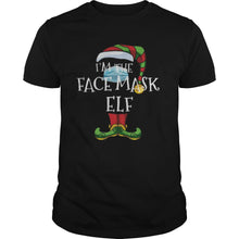 Load image into Gallery viewer, I’m The Face Mask Elf Matching Family Christmas Funny Pajama T-Shirt, Ladies T-Shirt, LongSleeve, Sweatshirt, Hoodie 2D
