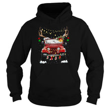 Load image into Gallery viewer, Jeep Light Christmas T-Shirt, Ladies T-Shirt, LongSleeve, Sweatshirt, Hoodie 2D
