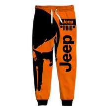 Load image into Gallery viewer, Jeep skull biker Suit 3D T-Shirt, 3D Polo T-Shirt, 3D Hoodie, 3D Zip Hoodie, 3D Sweatshirt, 3D Long Pants, 3D Short Pants
