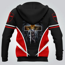 Load image into Gallery viewer, Knights Templar Cross 3D Suit 3D T-Shirt, 3D Hoodie, 3D Short Pants
