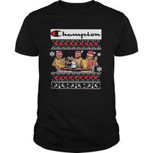 Load image into Gallery viewer, Kobe Bryant Lebron James Michael Jordan Champions christmas ugly T-Shirt, Ladies T-Shirt, LongSleeve, Sweatshirt, Hoodie 2D
