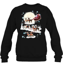 Load image into Gallery viewer, Chihuahua Santa Claus Christmas T-Shirt, Ladies T-Shirt, LongSleeve, Hoodie 2D

