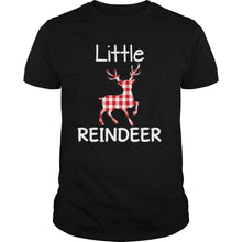 Load image into Gallery viewer, Little Reindeer Plaid Matching Family Ugly Sweater Christmas T-Shirt, Ladies T-Shirt, LongSleeve, Sweatshirt, Hoodie 2D
