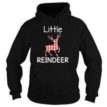 Load image into Gallery viewer, Little Reindeer Plaid Matching Family Ugly Sweater Christmas T-Shirt, Ladies T-Shirt, LongSleeve, Sweatshirt, Hoodie 2D
