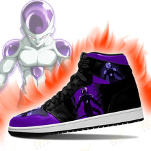 Load image into Gallery viewer, Frieza Purple Jordan Sneakers Dragon Ball Anime Sneakers Air Jordan Shoes Sport Sneakers
