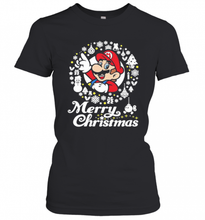 Load image into Gallery viewer, MARIO UGLY MERRY CHRISTMAS T-Shirt, Ladies T-Shirt, LongSleeve, Sweatshirt, Hoodie 2D
